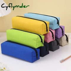 Cyflymder Pencil Case Durable Pen Case Kawaii Stationery Large Capacity Pencilcase Trousse School Supplies Pencil Pouch
