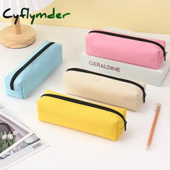 Cyflymder Pencil Case Durable Pen Case Kawaii Stationery Large Capacity Pencilcase Trousse School Supplies Pencil Pouch