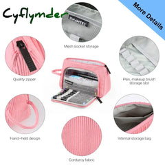 Cyflymder Pencil Cases Large Capacity Bag Pouch Holder Box For Girls Office Student Stationery