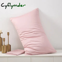 Cyflymder Pillow Cover 60S Egyptian Cotton Pillowcase White Pillow Case Superior Quality Bedding Pillow Case Cover 48x74