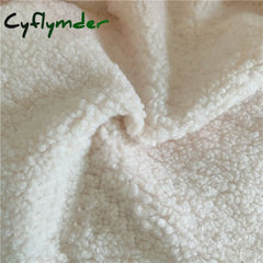 Cyflymder Plush Tote Bag Shopper Handbag For Women Autumn Winter Girls Casual Cute Cherry