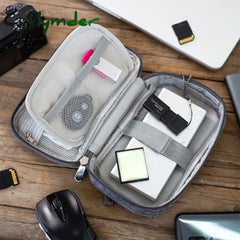 Cyflymder Portable Cable Digital Storage Bags Organizer Usb Gadgets Wires Charger Power Battery