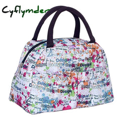 Cyflymder Portable Insulated Bag Waterproof Insulation Lunch Box Thermal Cooler Bags Food Picnic