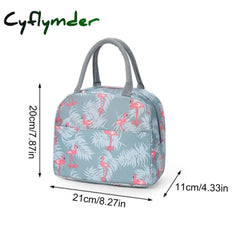 Cyflymder Portable Insulated Bag Waterproof Insulation Lunch Box Thermal Cooler Bags Food Picnic