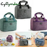 Cyflymder Portable Lunch Bag New Thermal Insulated Box Tote Cooler Handbag Bento Pouch Dinner