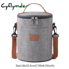 Cyflymder Portable Lunch Bag Women’s Men’s Thermal Cooler Rice Keep Fresh Pouch Picnic Food