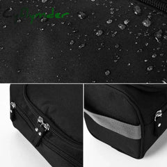 Cyflymder Portable Makeup Bag Unisex Capacity Waterproof Cosmetic Organizer Toiletry Hanging Case