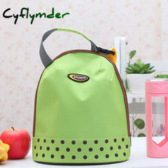 Cyflymder Portable Travel Picnic Oxford Tote Bag Organizer Insulated Thermal Carry Bento Food