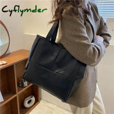 Cyflymder Portable Women Cotton Padded Nylon Large Capacity Travel Handbag Fashion Autumn Winter
