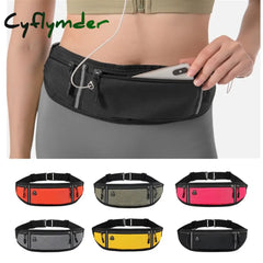 Cyflymder Professional Running Waist Bag Sports Belt Pouch Mobile Phone Case Men Women Hidden Gym