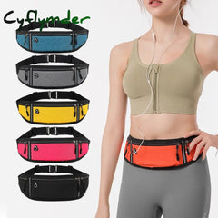 Cyflymder Professional Running Waist Bag Sports Belt Pouch Mobile Phone Case Men Women Hidden Gym