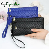 Cyflymder Pu Leather Wallet Women Clutch Women’s Purse Mobile Phone Storage Female Case Pocket