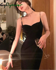 Cyflymder rave inspo outfits Vintage Designer Fashion Sexy Slim Fit Bodycon Dress for Women Long Party Club Prom