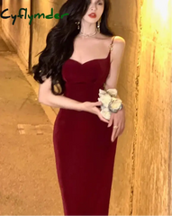 Cyflymder rave inspo outfits Vintage Designer Fashion Sexy Slim Fit Bodycon Dress for Women Long Party Club Prom