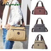 Cyflymder Retro Casual Women’s Bag Canvas Ladies Single-Shoulder Messenger Large-Capacity