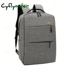 Cyflymder School Backpack Set Business Casual Bags Computer Backpacks Back To College Gifts Grey