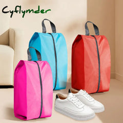 Cyflymder Shoe Storage Bag Waterproof And Dust-Proof Nylon Fabric With Strong Zipper Suitable For