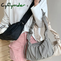 Simple Fashion Foldable Shoulder Bag Vintage Casual Designer Underarm Crossbody Bag Women 2024 New Luxury High Quality Handbags