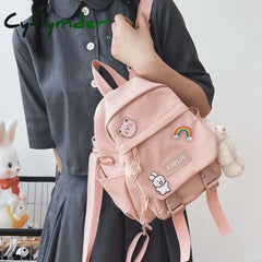 Cyflymder Small Backpack Women Cute Multifunctional Dual-Use School Bags For Teenage Girls Student
