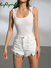 Cyflymder - Solid Square Neck Bodysuits