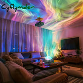 Cyflymder Starlight Projector Night Light Aurora Colorful Light Home Bedroom Decoration Starlight Christmas Light