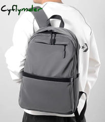 Cyflymder Street Art Literary Canvas Backpack Minimalist Retro Wild Leisure Korean Schoolbag Bag