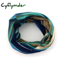 Cyflymder Stripe Print Beanie Spring Autumn Men Women Thin Knitted Hat Outdoor Travel Casual Bonnet Rainbow Scarf