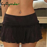 Cyflymder summer inspo Y2K Cute Women Skirt Retro Hip-hop Sweet Bow Fashion Streetwear Summer Sweetheart Campus