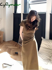 Cyflymder Summer Women Dress Bodycon Mini Evening Female Vintage Party Beach Dresses Girls Casual