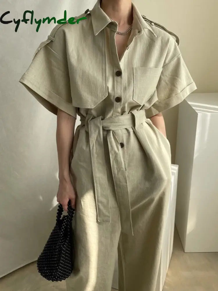 Summer Women Jumpsuit Traf Bodysuit Womens Overalls Female Jumpsuits Rompers Mujer Cool Short Sleeve Bodycon Cotton Pants