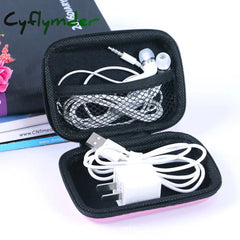 Cyflymder Sundries Travel Storage Bag Charging Case For Earphone Package Zipper Portable Cable