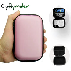 Cyflymder Sundries Travel Storage Bag Charging Case For Earphone Package Zipper Portable Cable