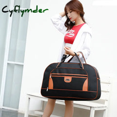 Cyflymder Super Large Capacity Women’s Travel Bag Waterproof Men Duffel Bags Trip Weekender