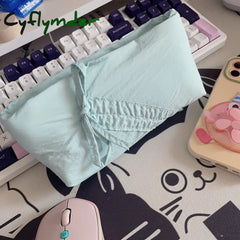 Cyflymder Sweet And Cute Large Capacity Bow Pencil Case Small Fresh High-Value Stationery Bag