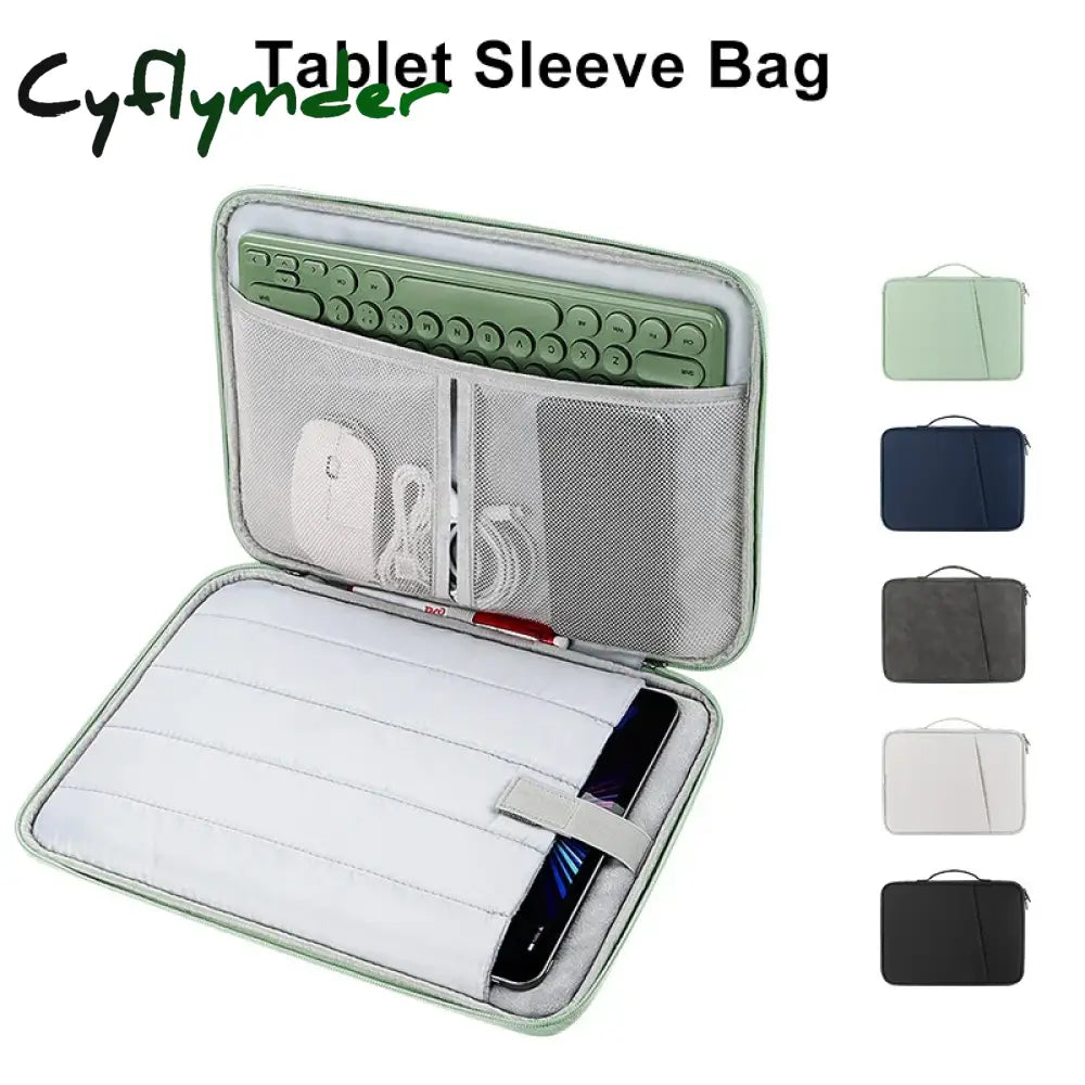 Tablet Sleeve Bag 9.7 - 12.9 inch for iPad Air 5 10.9 10th Gen Pro 1110.5 10.2 For Samsung Huawei Lenovo Shockproof Pouch Bags