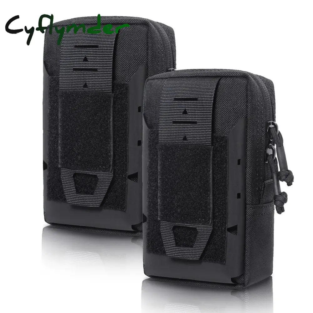 Cyflymder Tactical Pouch Phones Waist Bags 1000D Molle Bag For Hiking Camping Cycling Men Women