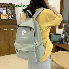 Cyflymder Teen School Bag For Girls Backpack Women Printing Bookbags Middle Student Schoolbag Large