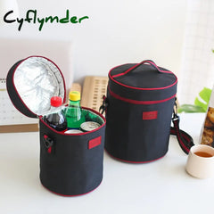 Cyflymder Thermal Lunch Bag Women Portable Insulated Cooler Bento Tote Family Travel Picnic Drink