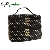 Cyflymder Toiletry Kit Travel Necessaries Toilet Necessaire For Women Make Up Makeup Cosmetic Bag