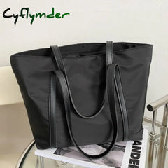 Cyflymder Top Handle Women Dumpling Bag Handbags Thick Oxford Shoulder Luxury Designer Waterproof