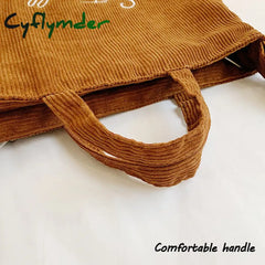 Cyflymder Tote Bag For Women Fashion Shopper Designer Handbags Large Capacity Solid Color
