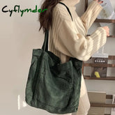 Cyflymder Tote Bag Women Designer Handbags Shoppers Fashion Casual Minimalist Style Large Capacity