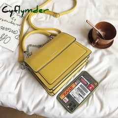 Cyflymder Totes Bags Women Large Capacity Handbags Pu Shoulder Messenger Bag Female Fashion Daily