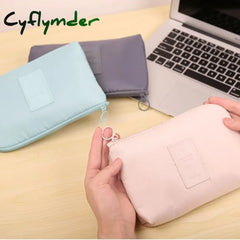 Cyflymder Travel Accessory Cable Bag Portable Digital Usb Electronic Organizer Gadget Case