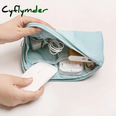 Cyflymder Travel Accessory Cable Bag Portable Digital Usb Electronic Organizer Gadget Case