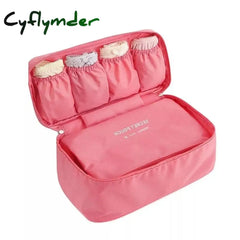 Cyflymder Travel Bra Bag Underwear Organizer Women Bedroom Packaging Cube Pouch And Panty Storage