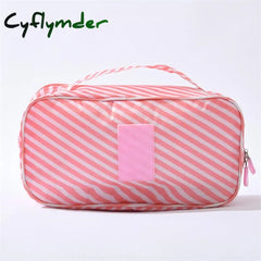 Cyflymder Travel Bra Bag Underwear Organizer Women Bedroom Packaging Cube Pouch And Panty Storage