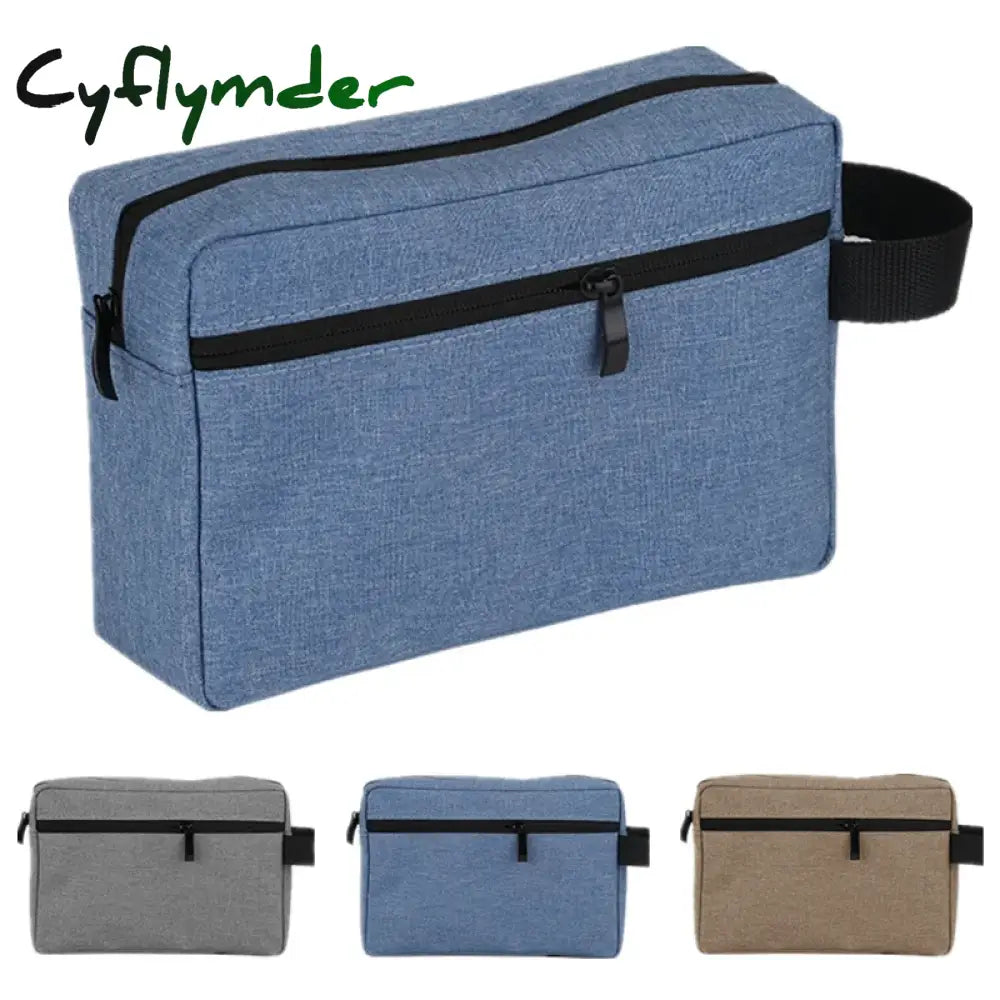 Cyflymder Travel Mens Toiletry Bag Women Cosmetic Necessaire Case Waterproof Ladies Makeup Bag Beauty Wash Pouch
