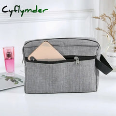 Cyflymder Travel Mens Toiletry Bag Women Cosmetic Necessaire Case Waterproof Ladies Makeup Bag Beauty Wash Pouch