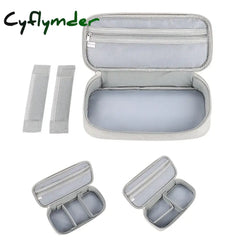 Cyflymder Travel Portable Data Cable Storage Bag Organizer Of Mobile Phone U Disk Charging Bank